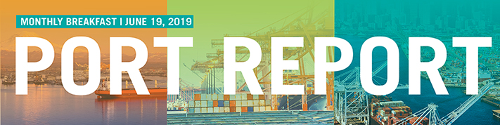 Port Report - June 2019 Breakfast Meeting Banner