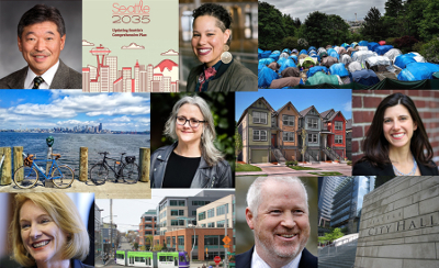 Seattle Mayoral Forum Collage