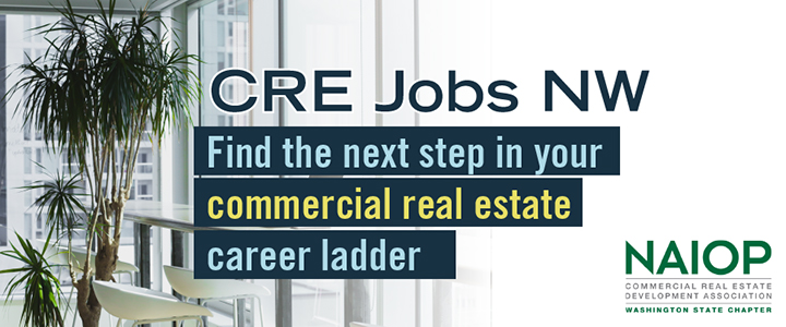 banner promoting CRE Jobs NW - NAIOPWA job board